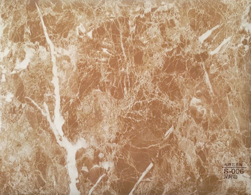 竹木纤维集成墙板大理石系列S-006深网咖