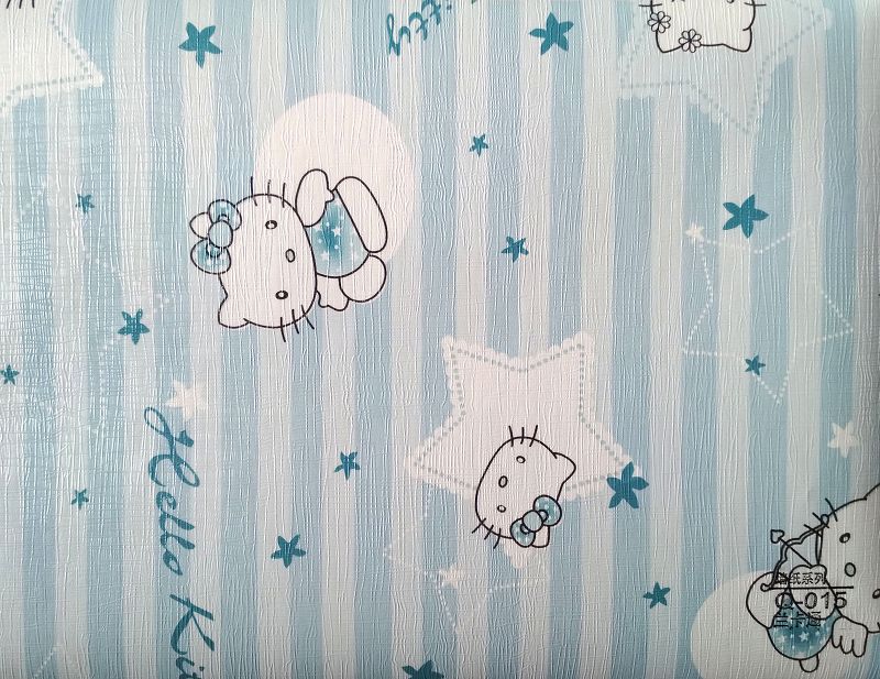 竹木纤维集成墙板墙纸系列Q-015兰卡通