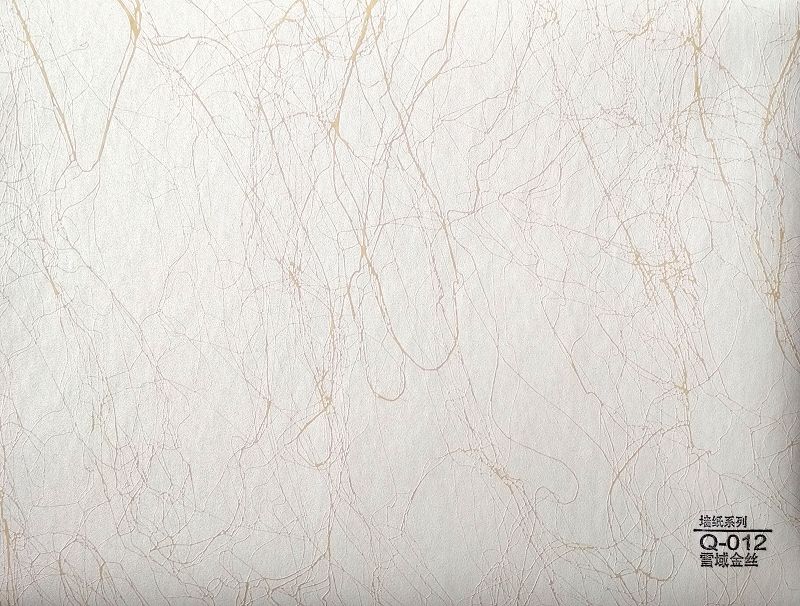 竹木纤维集成墙板墙纸系列Q-012雪域金丝